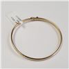 Image 1 : 10K Yellow Gold 1.87G Baby Bangle, Suggested Retail Value $560 (Estimated Selling Price from $168 to