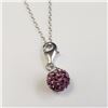Image 1 : Silver Cz 16" Necklace, Suggested Retail Value $50