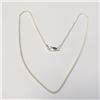 Image 1 : Silver 16" 3.15G Necklace, Suggested Retail Value $50