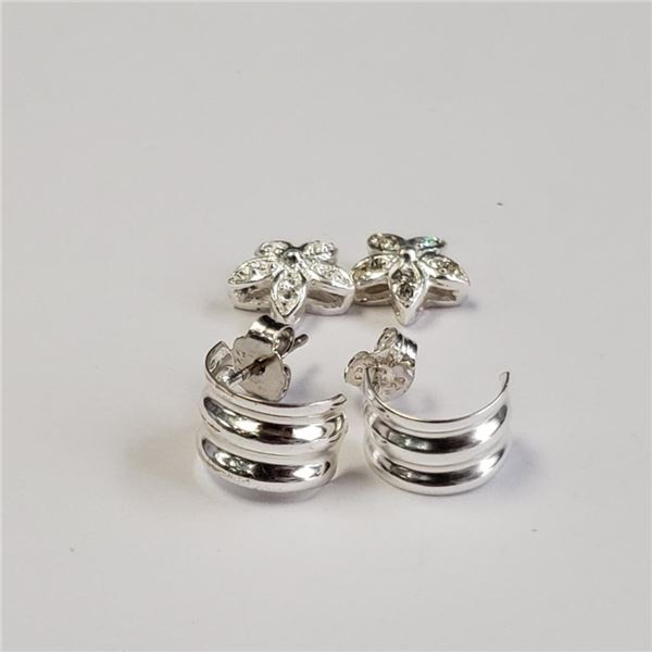 Silver 2 Pendant And 1 Earring Set, Suggested Retail Value $80