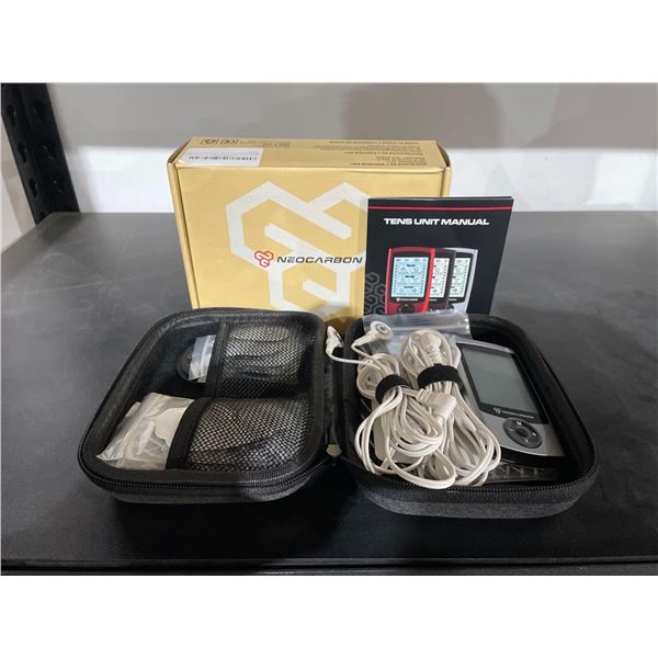 Tens Unit Muscle Stimulator, Silver