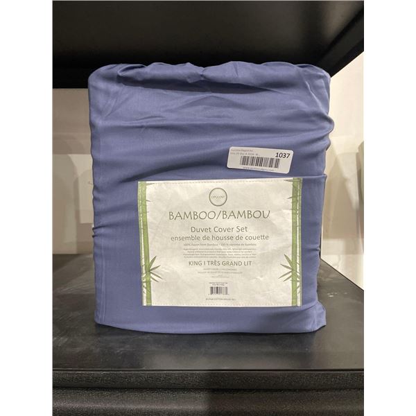 Bamboo Duvet Cover Set- King, cover and 2 pillowcases