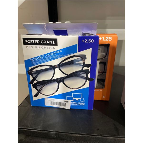 Foster Grant Readers (2.50 & 1.25)