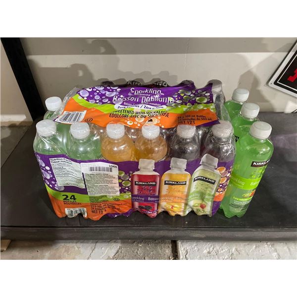 Kirkland Sparkling Carbonated Flavoured Zero Calories Sweetend with Sucralose (24 x 503ml)