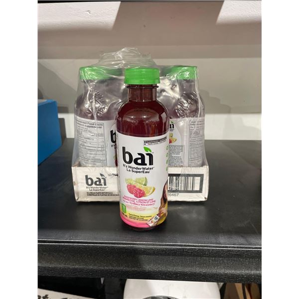 Bai Raspberry Lemon Lime Flavoured Beverage (530ml x 12)