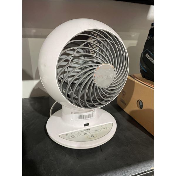 IRIS USA WOOZOO Oscillating Fan, Vortex Fan, Air Circulator, Desk Fan, Portable Fan, 3 Speed Setting