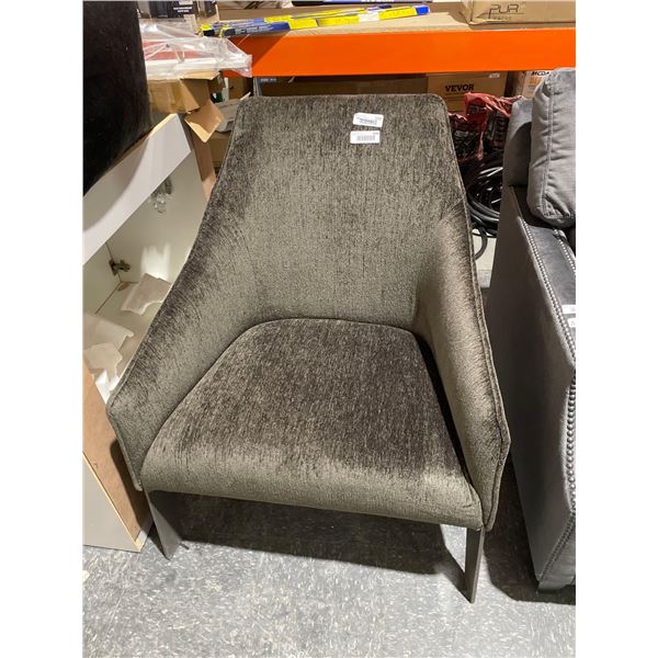 Velvet Lined Chair with highback