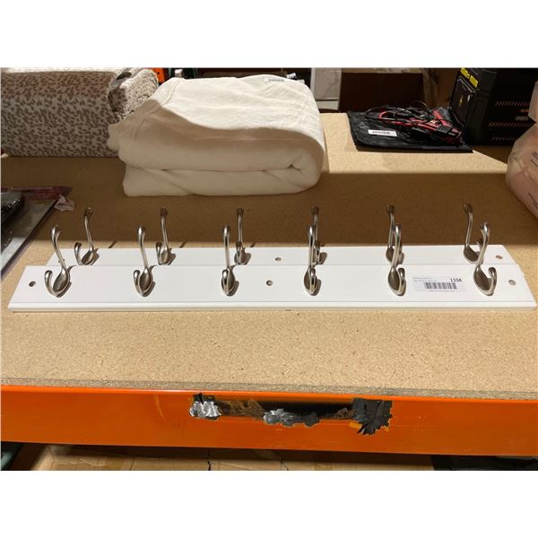 Lot of 2 6 Hook Coat Hangers
