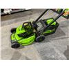 Image 1 : Greenworks Pro 21in Self Propelled Lawn Mower. Model LMB455