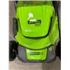 Image 3 : Greenworks Pro 21in Self Propelled Lawn Mower. Model LMB455