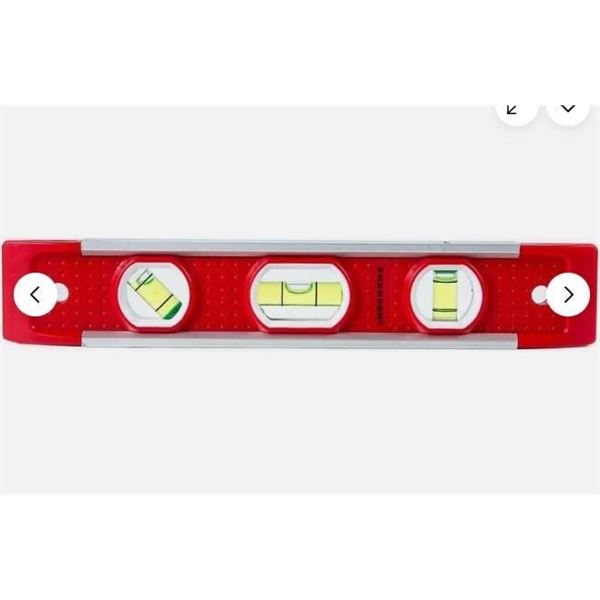 Swanson Aluminum Torpedo Level, Magnetic full Length 2ct