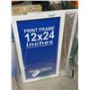 Image 1 : Print Frame (12 x 24in )