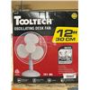 Image 1 : Tooltech Oscillating Desk Fan 12in, 120V