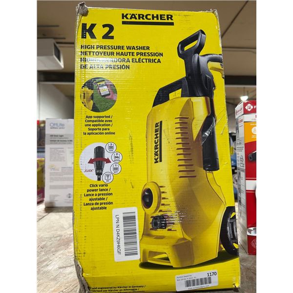 Karcher K2 High Pressure Washer