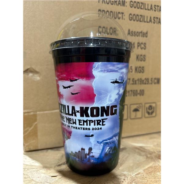 Godzilla-Kong The New Empire Circle K Stadium Cups (144pcs)