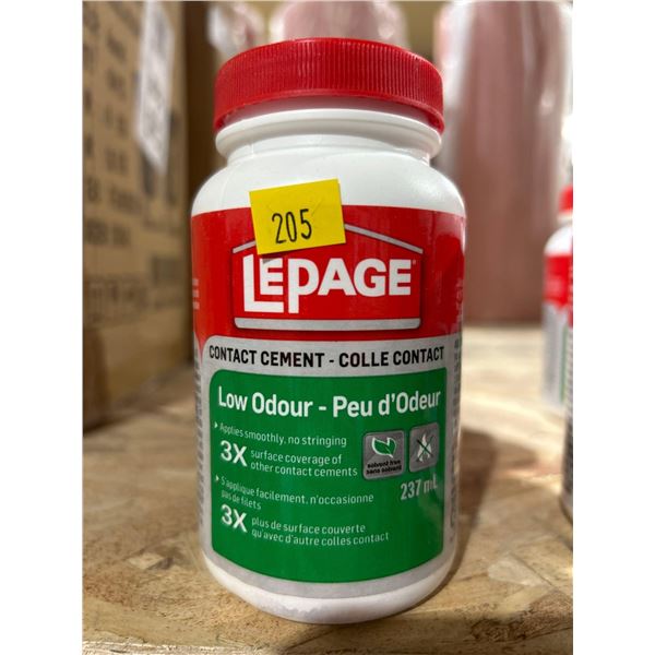 LePage Contact Cement Low Odour (237ml x 6)