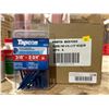 Image 2 : Tapcon Screws for Concrete, Block & Brick 3/16in Diameter, 2-3/4in Length (5 x 25)