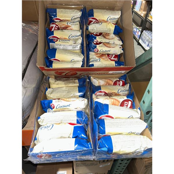 7 Days Croissant with Vanilla Flavour Filling (75g x 6 x 4)