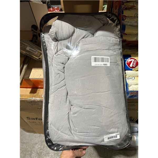 Grey Queen Comforter