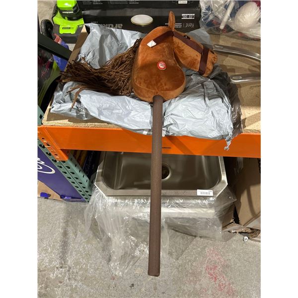 Children's Plush Stick Horse with Sounds