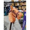 Image 2 : Children's Plush Stick Horse with Sounds
