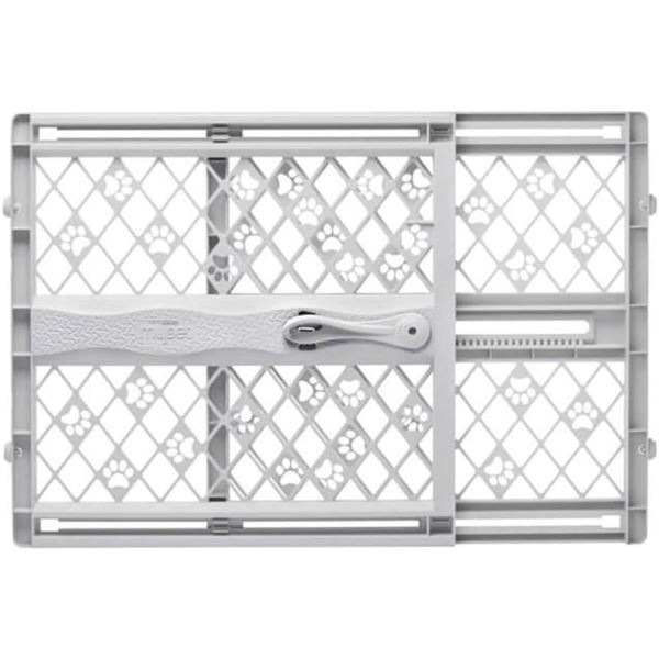 MYPET North States Paws Portable Pet Gate: 26-40" Wide. Pressure Mount. No Tools Needed. Made in USA