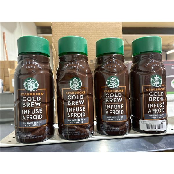 Starbucks Cold Brew Unsweetened Coffee Beverage 4x1.18L