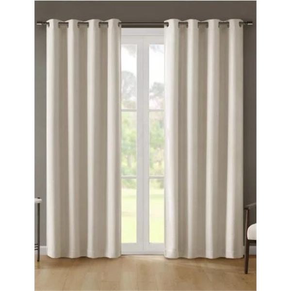 Beautyrest Platinum Blackout Curtains 229cm 2 PANELS - Beige