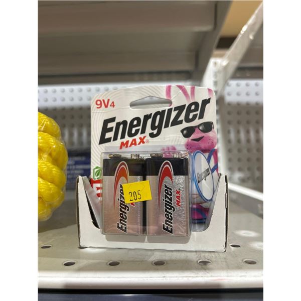 Energizer Max 9V Batteries - 3x4pack