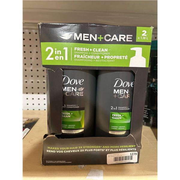 Dove Men +Care Body & Face Wash, Extra Fresh, 1.18 L