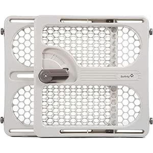 Safety 1st Pressure Mount Easy Fit Security Gate, Fits Spaces between 28" and 40", and 27" Tall, Whi