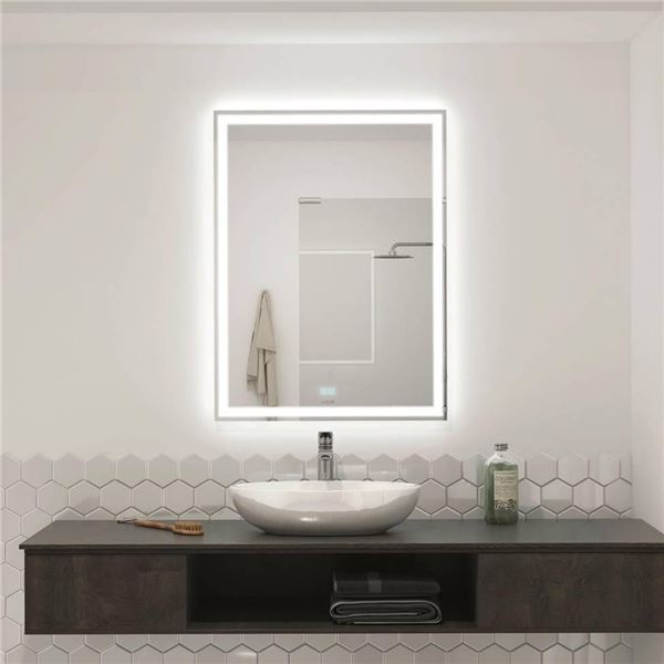 Artika Onyx Anti Fog, Lighted Bathroom Mirror