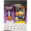 Image 4 : Lot of 8 Assorted Airdorable Halloween Inflatable Characters