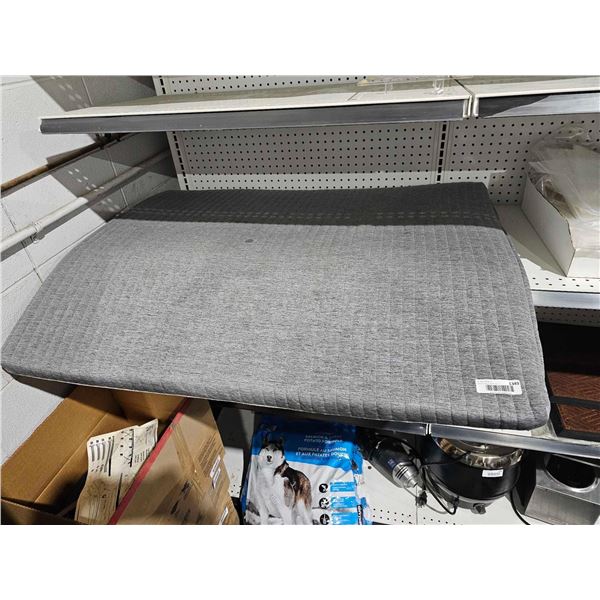 Couture Pets Large Memory Foam Pet Bed - Gray - 45"x36"