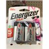 Image 2 : Energizer Max 9V Batteries Pack of 4 x 3