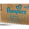 Image 2 : Pampers Cruiser Size 7 Lot of 88 Diapers