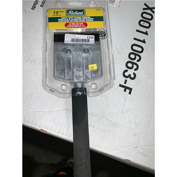Richard 12" Heavy Duty Floor Scraper 4" Heavy Duty Blade