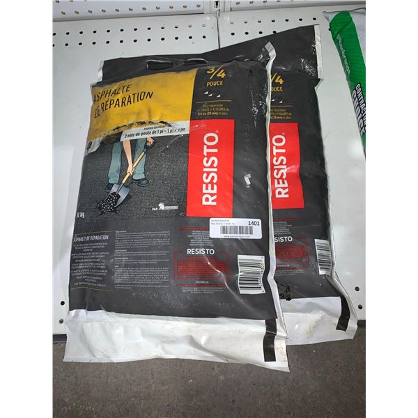 Resisto Asphalt Repair 10kg x's 2