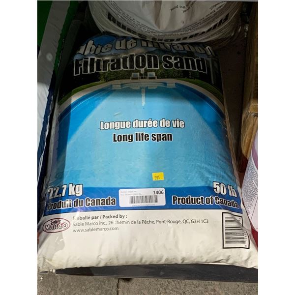 Marco Filtration Sand Long Life Span 50lb