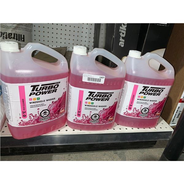 Turbo Power Windshield Washer 0°C Bug Cleaner 3 x 3.78L