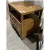 Image 4 : Wooden 2 Drawer Side Table 26"w x 18"d x 25"h