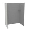 Image 1 : Utile Side Wall 3280 Model 103419-305-517-000 Factory Sleek Color Smoke 30 1/2" x 80 7/8" x 1 1/8"