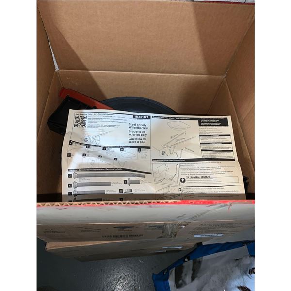 Wheelbarrow Hardware Kit *No Tray or Handles*