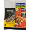 Image 1 : Fibre 1 Chewy Bars Date x'30 Bars & Chocolate & Nature Valley Crunchy Granola Bars 34 Packs