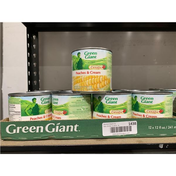 Green Giant Peaches & Cream Canned Corn 12 x 341ml