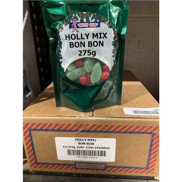 Nutty Club Holly Mix Candy 12 x 275g