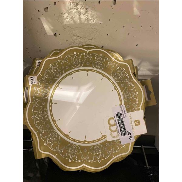 Talking tables paper plates