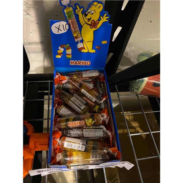 Haribo Chewy candies lot 10 x 25g