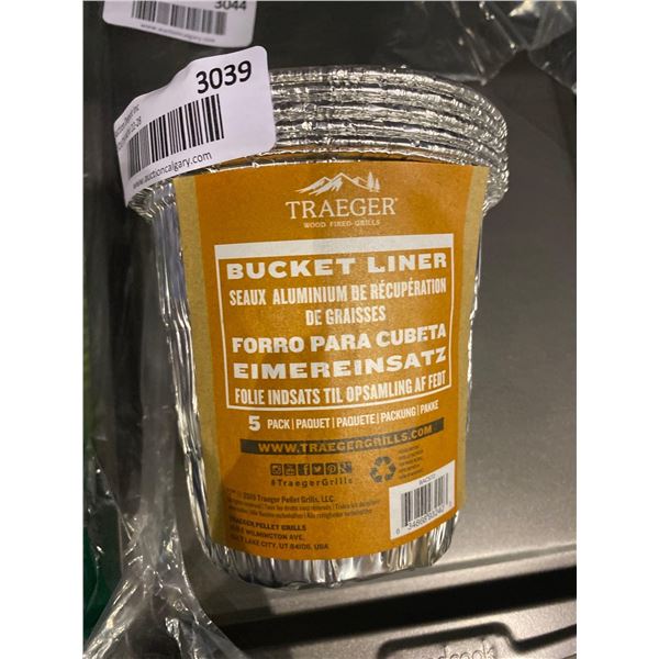 Traeger bucket liners foil