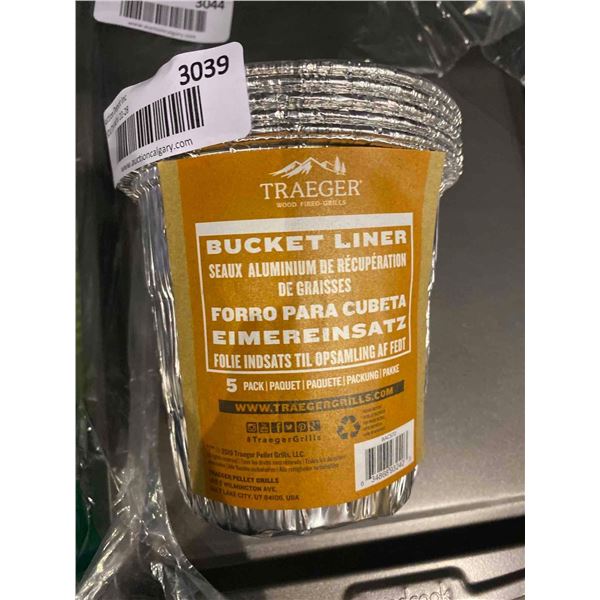 Traeger bucket liners foil